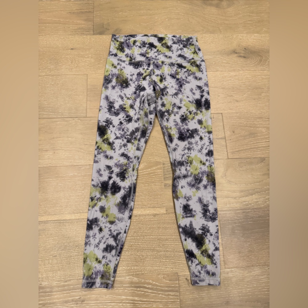 Lulu Lemon Align Tie Dye Size 10 Leggings. 💜⚡️